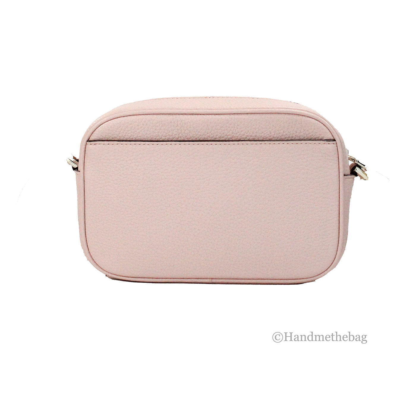 Sac appareil photo Kate Spade en cuir gaufré rose scintillant, mini
