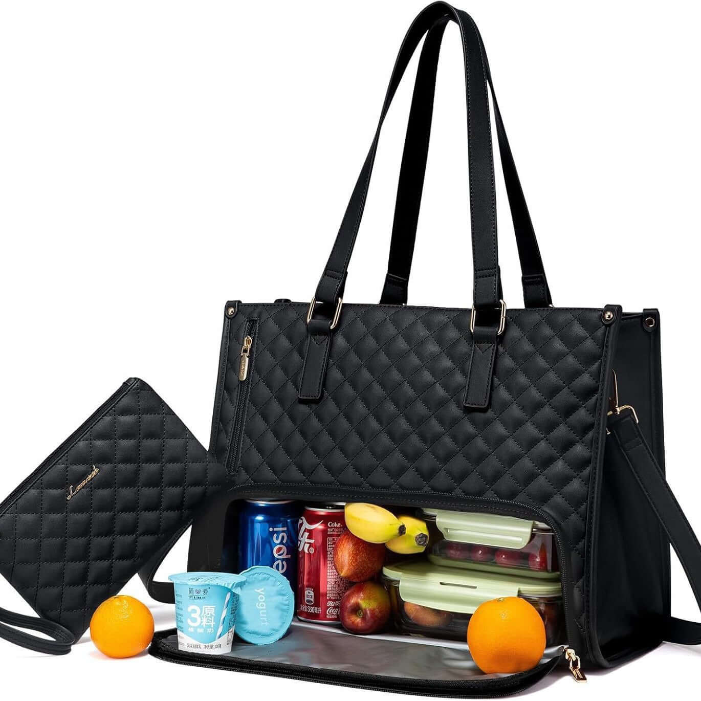 Women's Insulated Lunch Bag in Multiple Colours