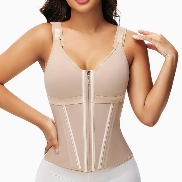 Corset Minceur Gainant Trois Poitrines en Maille