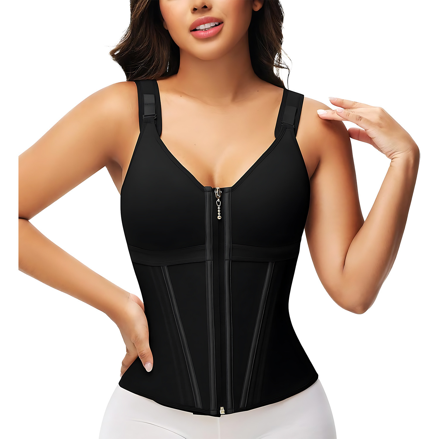 Corset Minceur Gainant Trois Poitrines en Maille